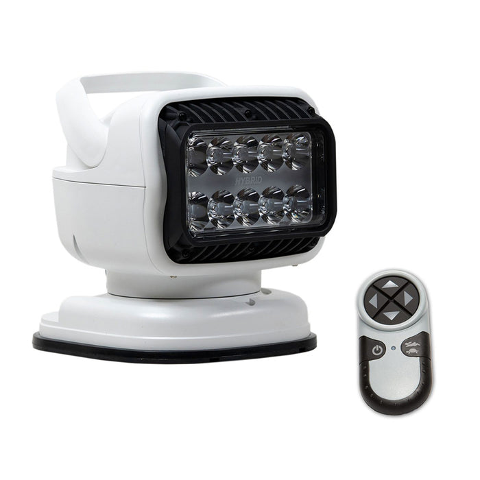 Golight GT Series LED Hybrid Portable Light wMagnetic Shoe Mount Handheld Wireless Remote 12V White 79018GT