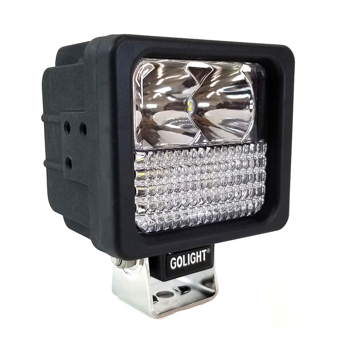 Golight GXL LED Hybrid Work Series Light Fixed Mount wNo Remote 12V Black 4023
