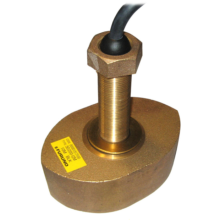 Furuno CA50-200-12M Bronze Thru-Hull Transducer, 1kW (No Plug)