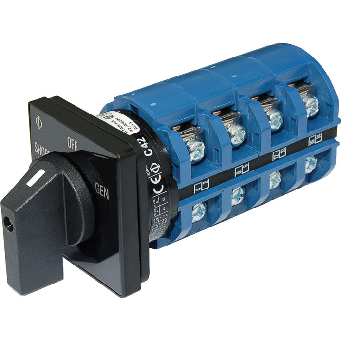 Blue Sea 9093 Switch AC 120 + 120-240VAC OFF+2 Positions
