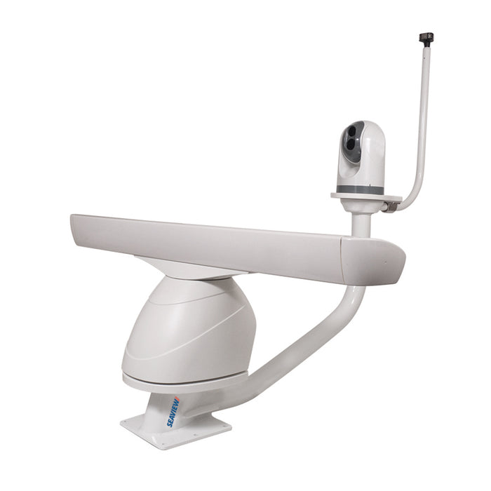 Seaview Dual Mount AFT Leaning f-Closed or Open Array Radars & Satdomes or Cameras
