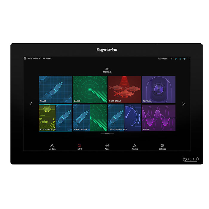Raymarine Axiom XL 19 18.5" Multifunction Display Kit w-RCR-SD Alarm & Cable