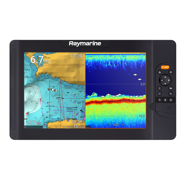 Raymarine Element 12 S w-Navionics+ US & Canada Chart - No Transducer