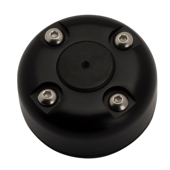 Seaview Cable Seal w-Cover - Black Powder Coated - Stainless Steel Wire - Size 2-10mm