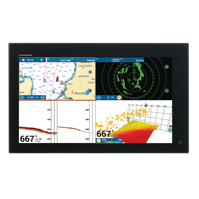 Furuno NavNet TZtouch3 19" MFD w-1kW Dual Channel CHIRP™ Sounder