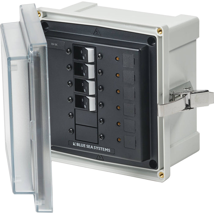 Blue Sea 3134 - SMS Panel Enclosure w-4 Branch (12-24V) - 12-24V DC