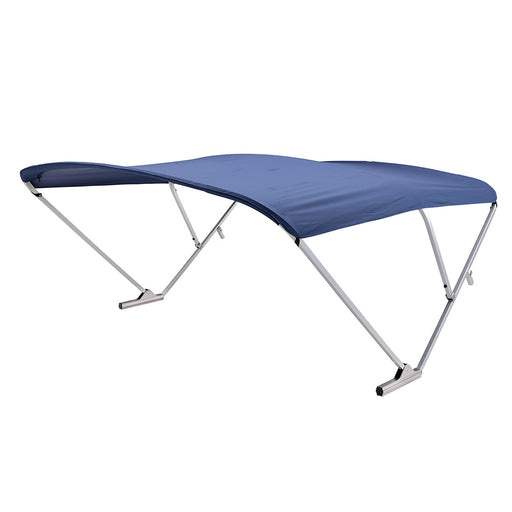 SureShade Power Bimini  Clear Anodized Frame  Navy Canvas 2024050713
