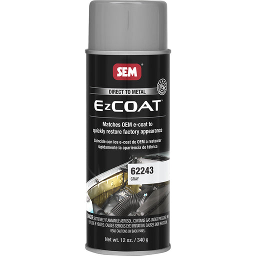 SEM Ez Coat  16oz Aerosol Can  Grey 62243