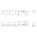 TACO Command Ratchet Hinge  1812  316 Stainless Steel Polished wHard Stop H250048