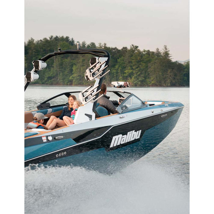 PTM Watersports VR-140 Elite Mirror  Cover Combo - Titanium Grey [P12848-100GR-MS]