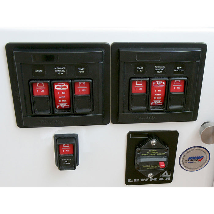 Blue Sea 1147 Remote Control Panel w-(2)2145 & (1)2146 Remote Control Contura Switch