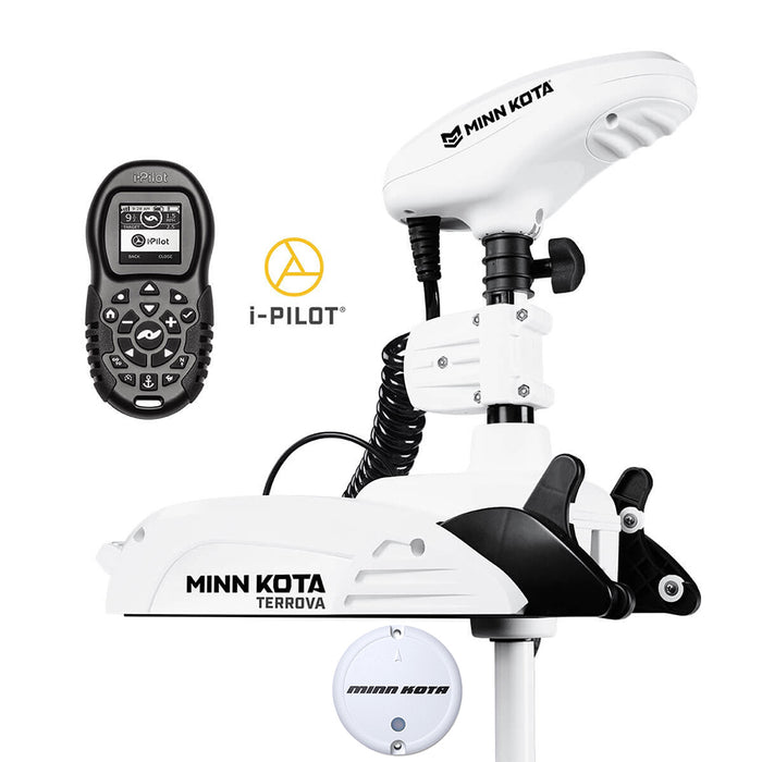 Minn Kota Riptide Terrova 80 Trolling Motor w-i-Pilot & Bluetooth - 24V-80lb-60"