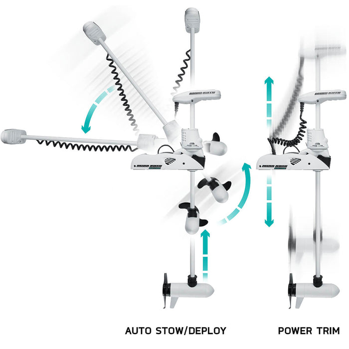 Minn Kota Riptide Ulterra 112 Trolling Motor w-iPilot & Bluetooth 36V-112lb-60"