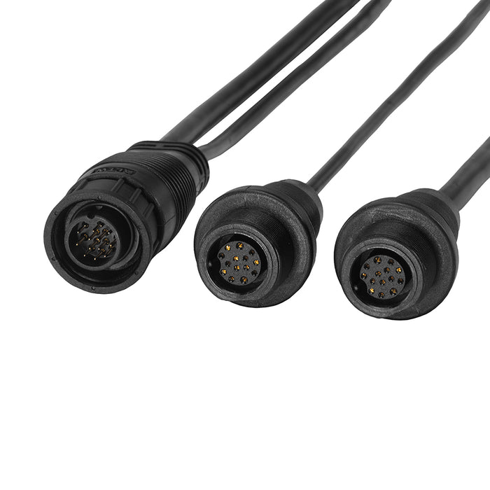 Humminbird 14 M SILR Y - SOLIX®-APEX® Side Imaging Left-Right Splitter Cable